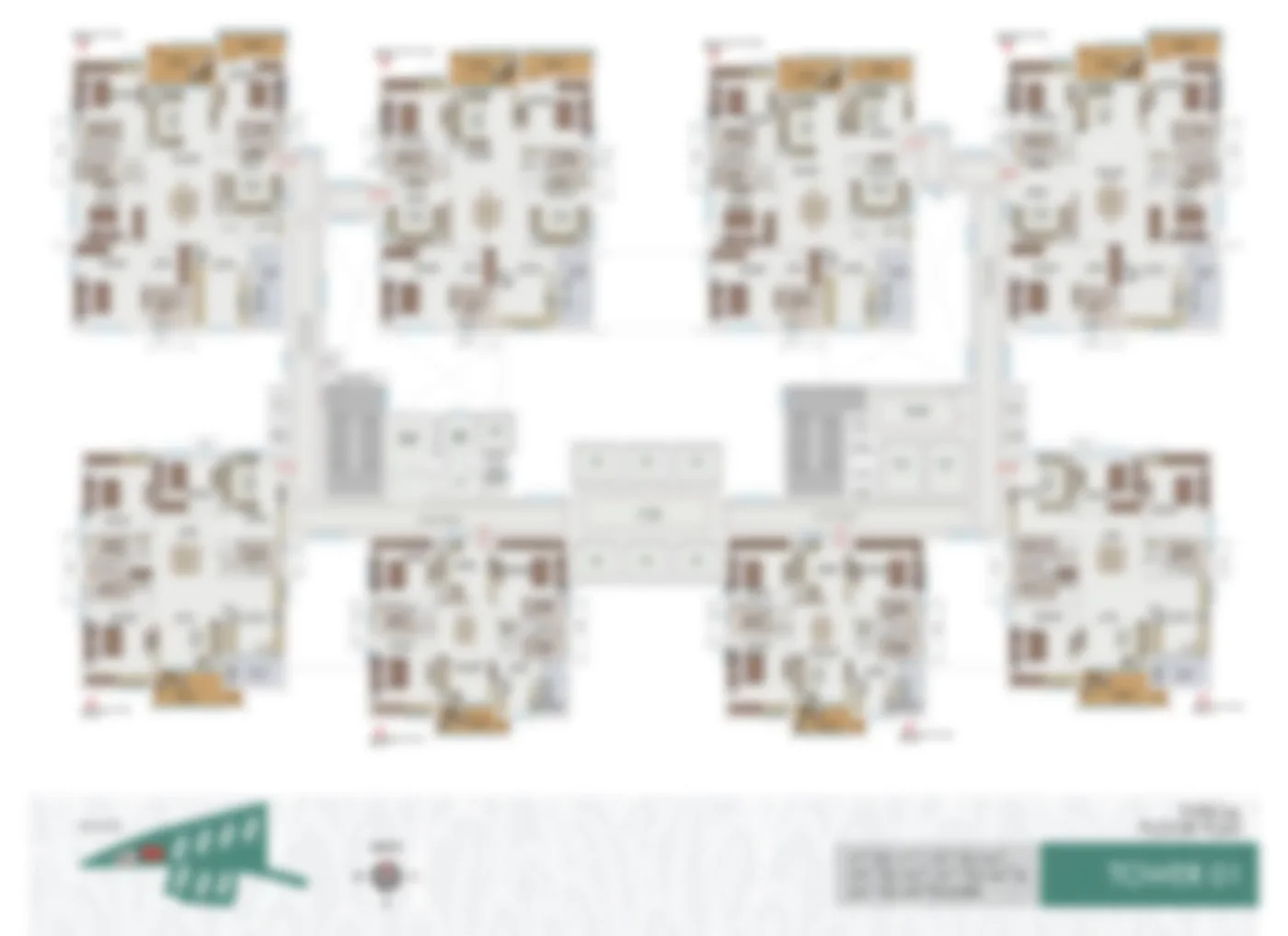 Hiranandani Goa villa configurations overview - 3, 4 and 5 BHK layouts